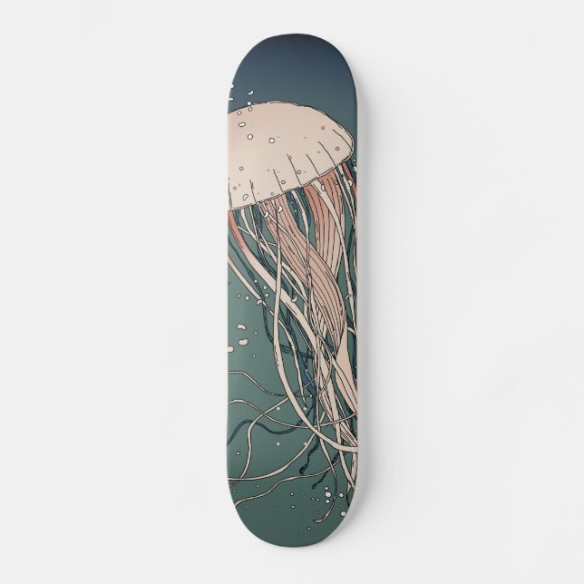 Skateboard L'océan remue le cœur (Recto)