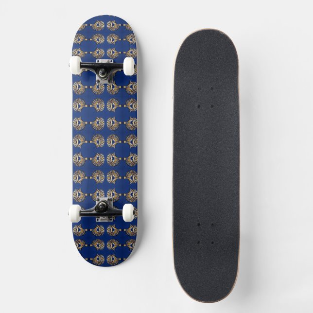 Skateboard L'Œil égyptien´8 (Recto)