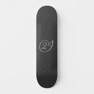 Skateboard Logo '2J'