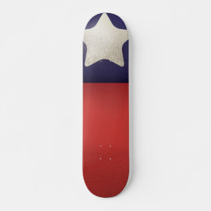 Skateboard Logo de super-héros américain