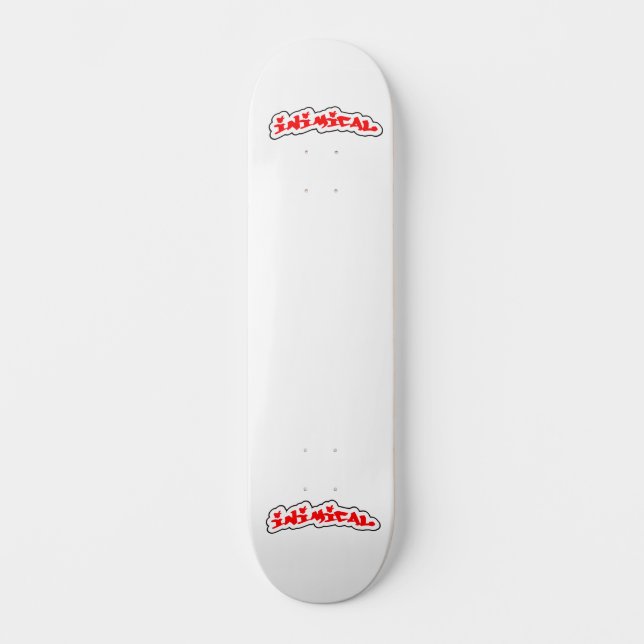 Skateboard Logo de tag classique hostile (Recto)