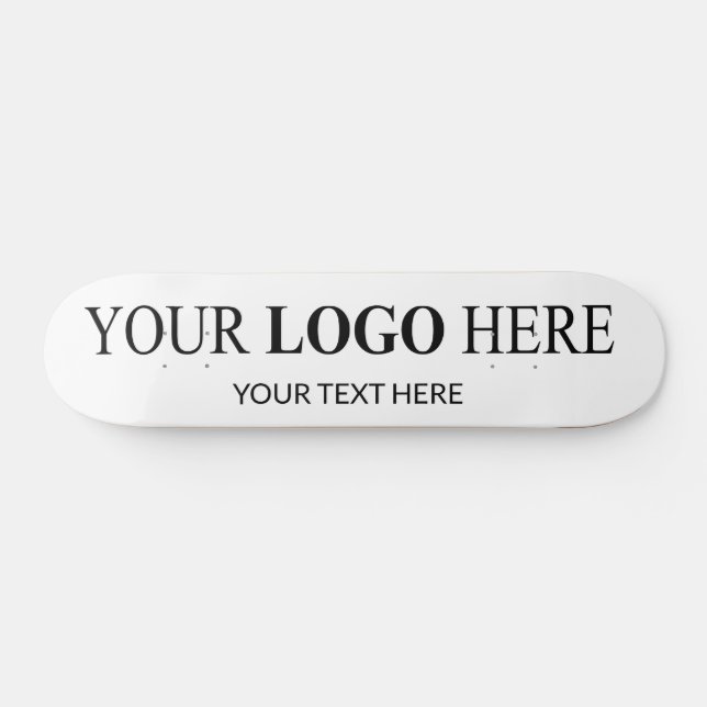 Skateboard Logo promotionnel personnalisé - Pas de commande m (Horz)