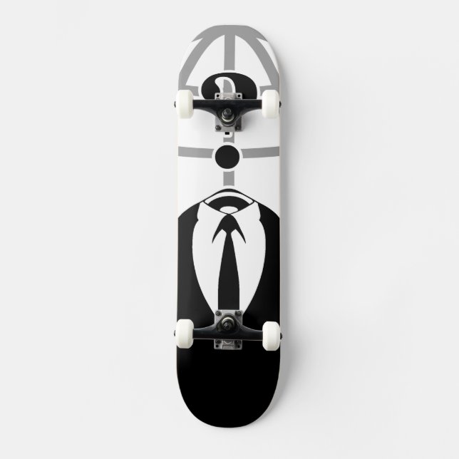 Skateboard Logotype anonyme frais (Recto)
