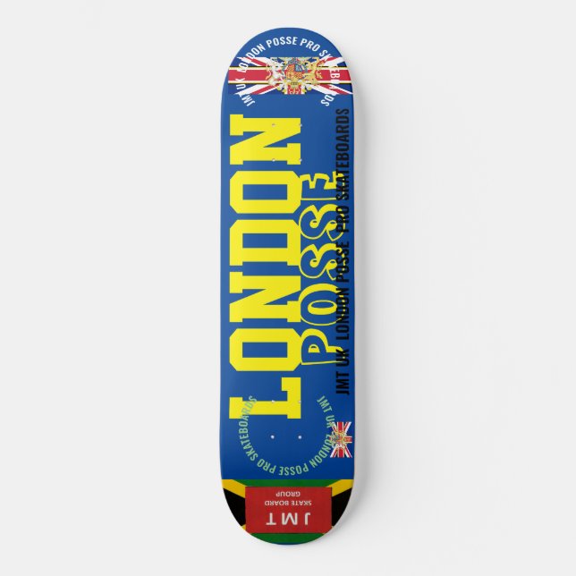 Skateboard LONDRES POSSE  8 1/4" Planche à roulettes (Recto)