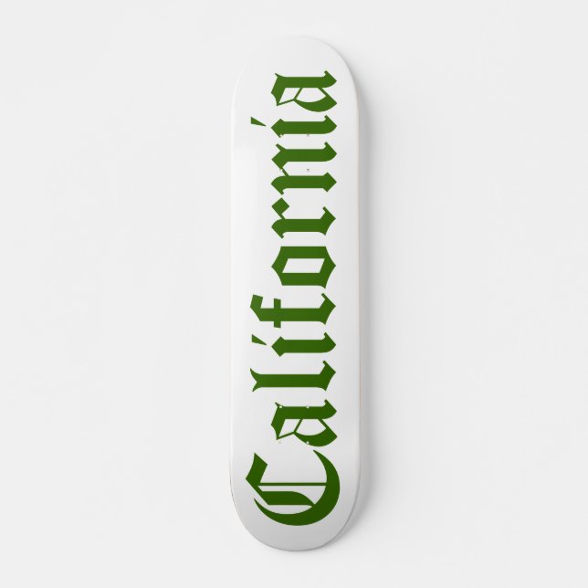 Skateboard Longboard de Californie (Devant)
