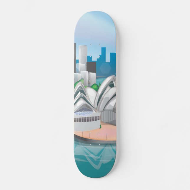 Skateboard L'Opéra de Sydney (Recto)