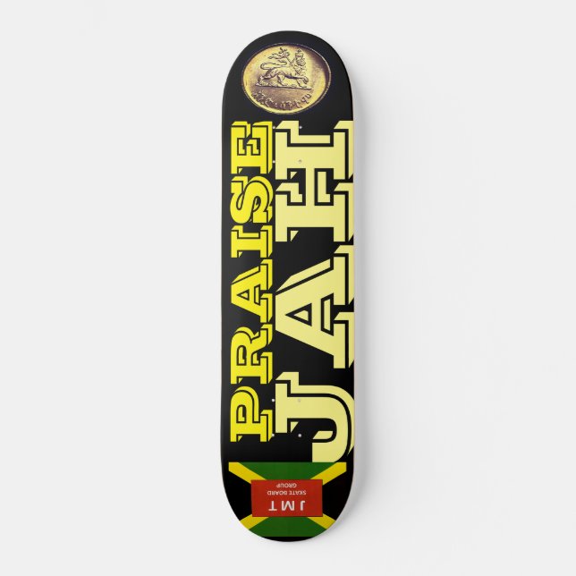 Skateboard LOUEZ JAH  Planche à roulettes (Recto)