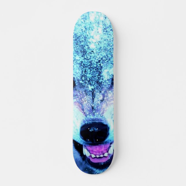 Skateboard Loup effrayant (Devant)