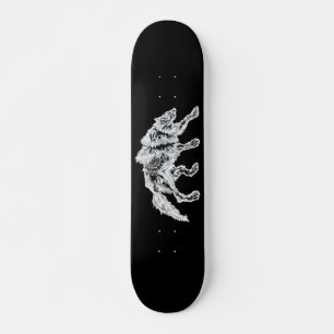 Skateboard Loup-garou de Mandala
