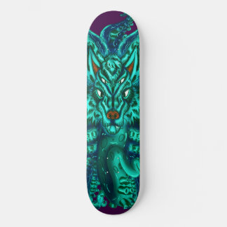 Skateboard Loup turquoise Tulu