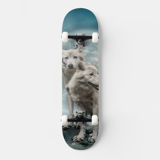 Skateboard Loups (Recto)