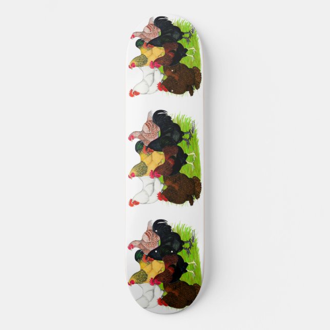 Skateboard Lourd ajout de coq (Recto)