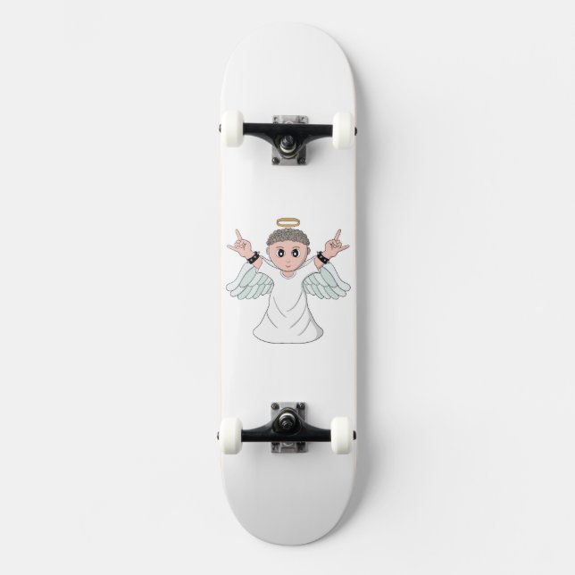 Skateboard Lourde musique amour ange (Recto)