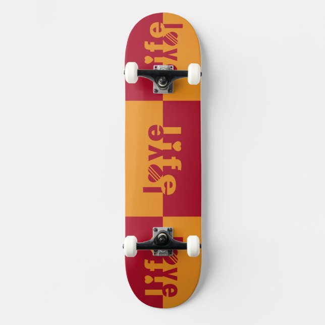 Skateboard LOVE LIFE skateboards (Recto)