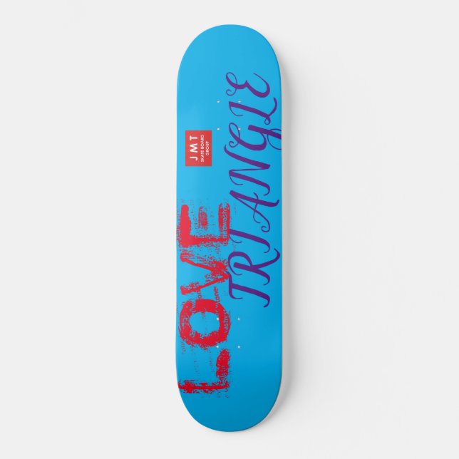SKATEBOARD LOVE TRIANGLE SKATEBOARDS / JMT SKATEBOARDS (Recto)