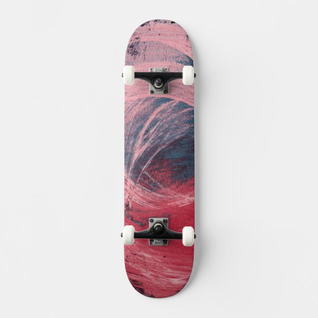 Skateboard Lumière rose I (Recto)