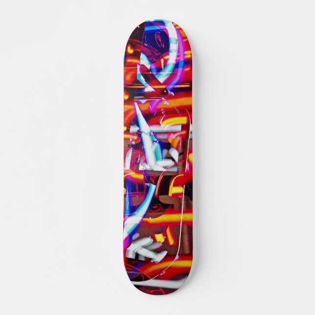 Skateboard lumières brisées (Devant)