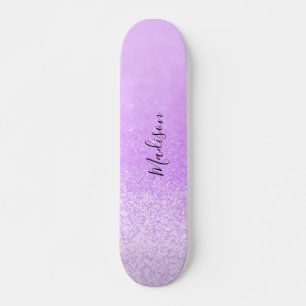 Skateboard Lumières de Parties scintillant violettes personna