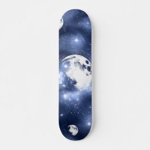 Skateboard Luminosité de la lune   Phases de la lune dans les