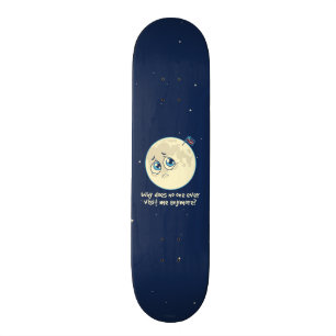 Skateboard Lune triste