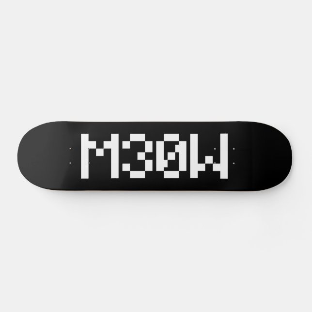 Skateboard M30W [Sons animaux de léopards] (Horz)