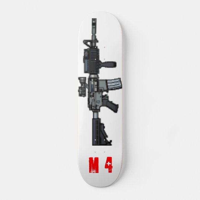 Skateboard m4a1, M 4 (Recto)