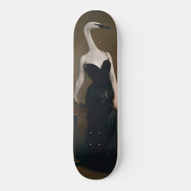 Skateboard Madame X Loves-2 Skate Fine Art Parody (Recto)