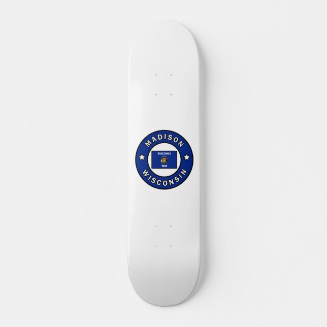 Skateboard Madison Wisconsin (Devant)