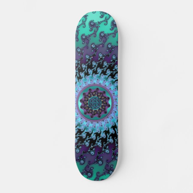 Skateboard Magie celtique de mandala de tour magique de tapis (Recto)
