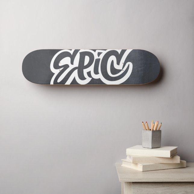 Skateboard Magnifique Graffiti EPIC Street Art Letters (Art mural (Horz))