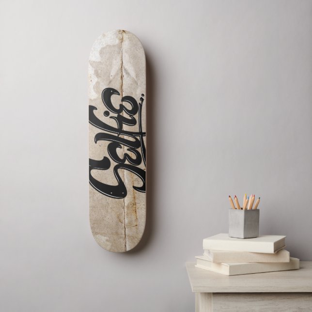 Skateboard Magnifique Graffiti Selfie Street Art Lettres (Art mural)