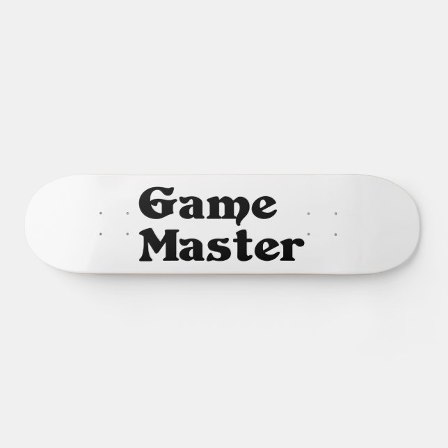 Skateboard Maître de jeu (Horz)