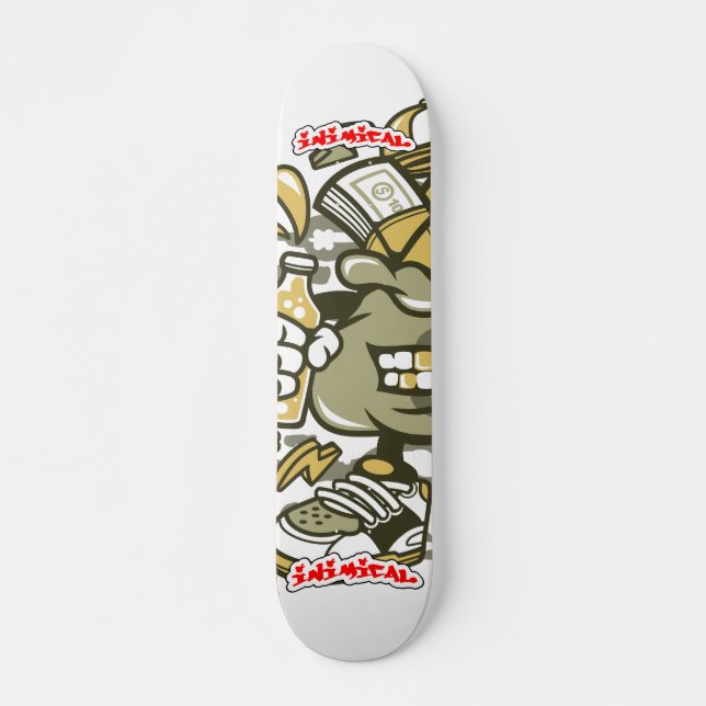 Skateboard Maître de l'argent liquide (Devant)