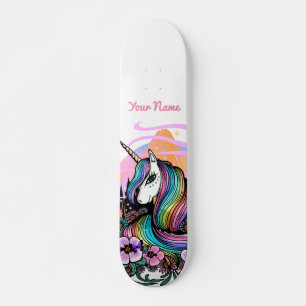 Skateboard Majestic Unicorn
