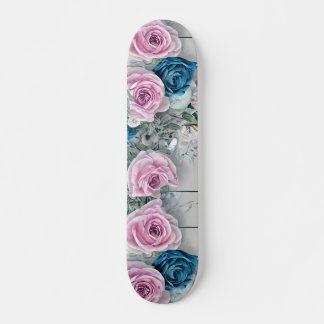 Skateboard Majestic White Brick Shabby Nautica rose pâle