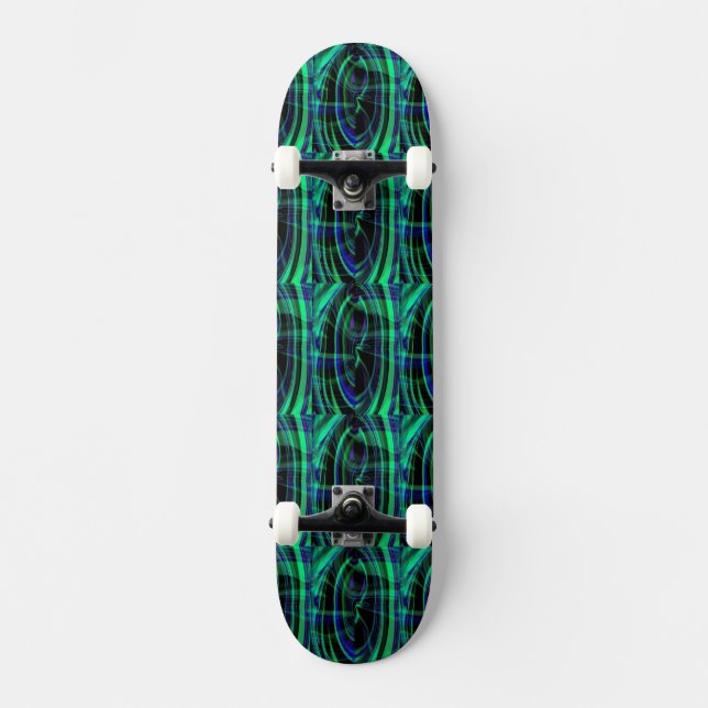 Skateboard Malachite Azurite (Recto)