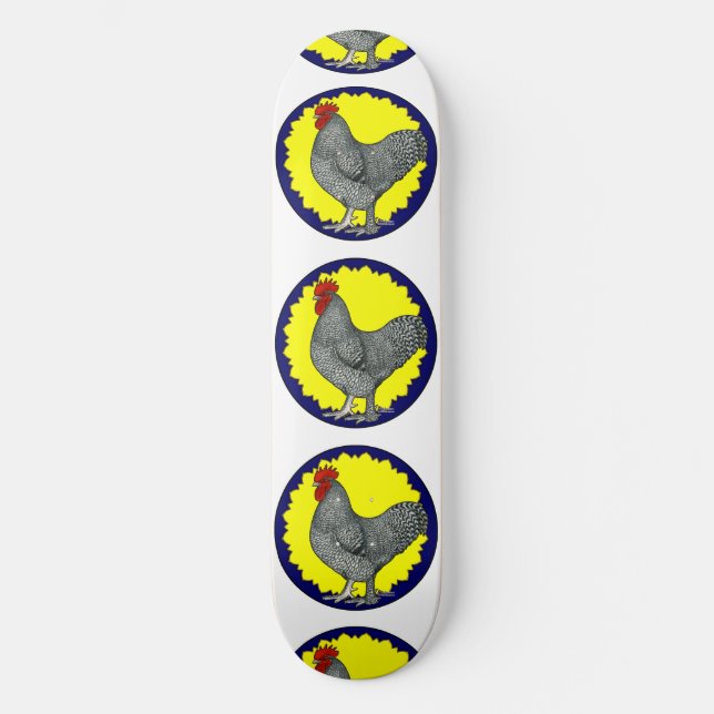 Skateboard Maline Rooster (Recto)