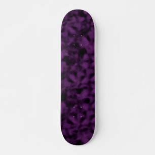 Skateboard Manches violettes et noires