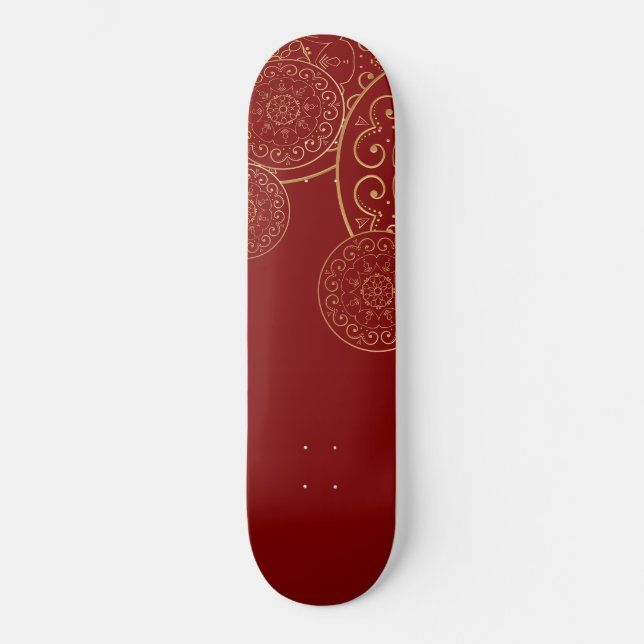 Skateboard Mandala 50 de luxe (Recto)