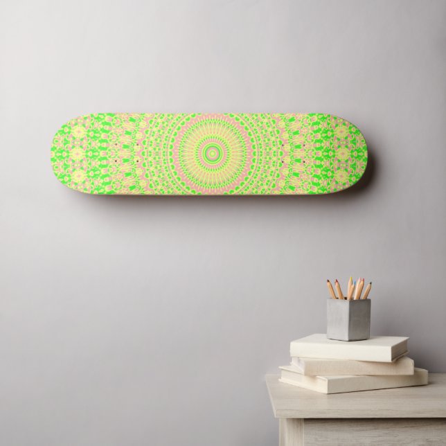 Skateboard Mandala Bohème (Art mural (Horz))