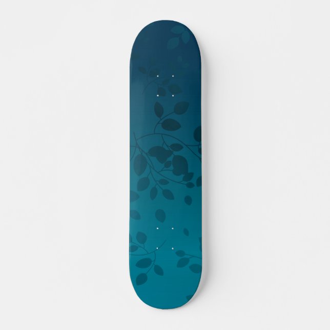 Skateboard Mandala de fleurs 6 (Devant)