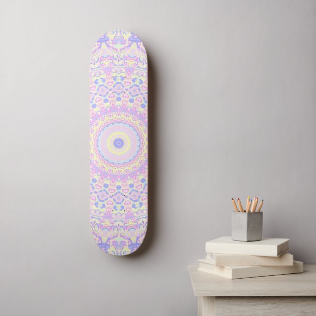 Skateboard Mandala Hippie   (Art mural)