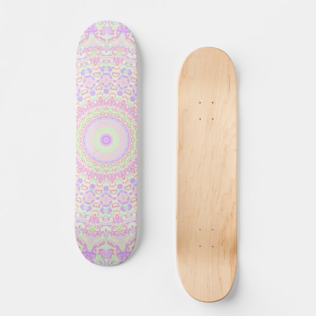 Skateboard Mandala Hippie   (Recto)