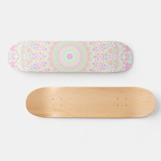 Skateboard Mandala Hippie   (Horz)