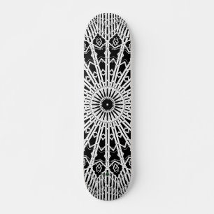 Skateboard Mandala Miroir