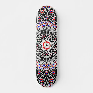 Skateboard Mandala Mosaïque