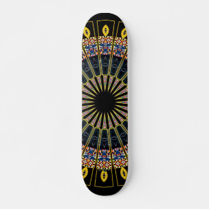 Skateboard Mandala Plein Cercle 2
