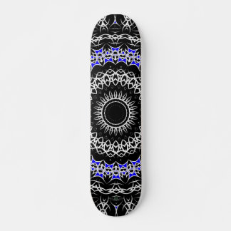 Skateboard Mandala Tribal Celtique (Bleu)