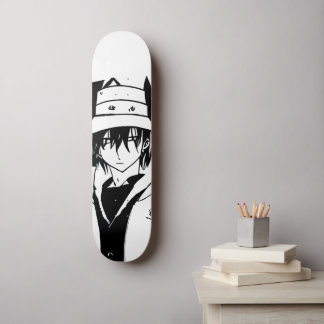 Skateboard Manga dans le style de l'art célèbre