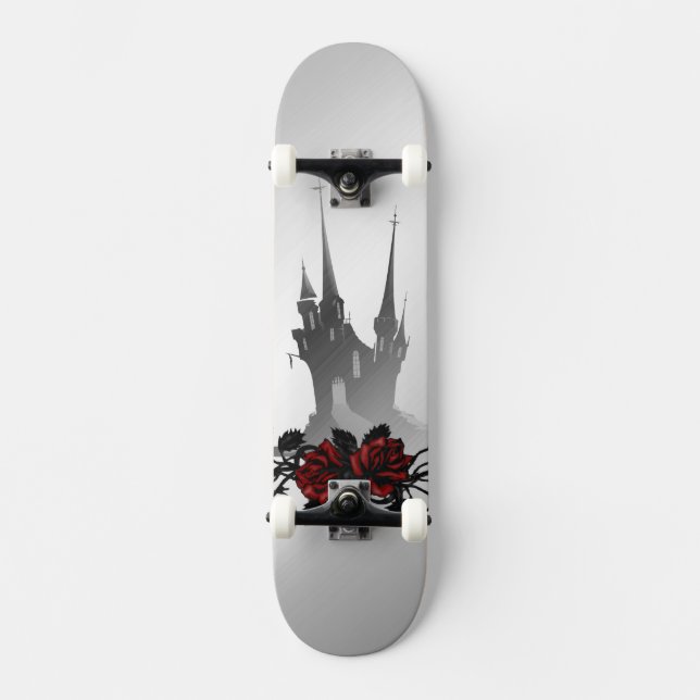 Skateboard Mansion gothique du Rose de sang (Recto)
